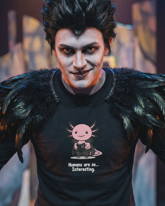 Humans Are So Interesting T-Shirt – Funny Death Note Musical Parody Tee, Ryuk Inspired Shirt, Musical Theatre Broadway Gift