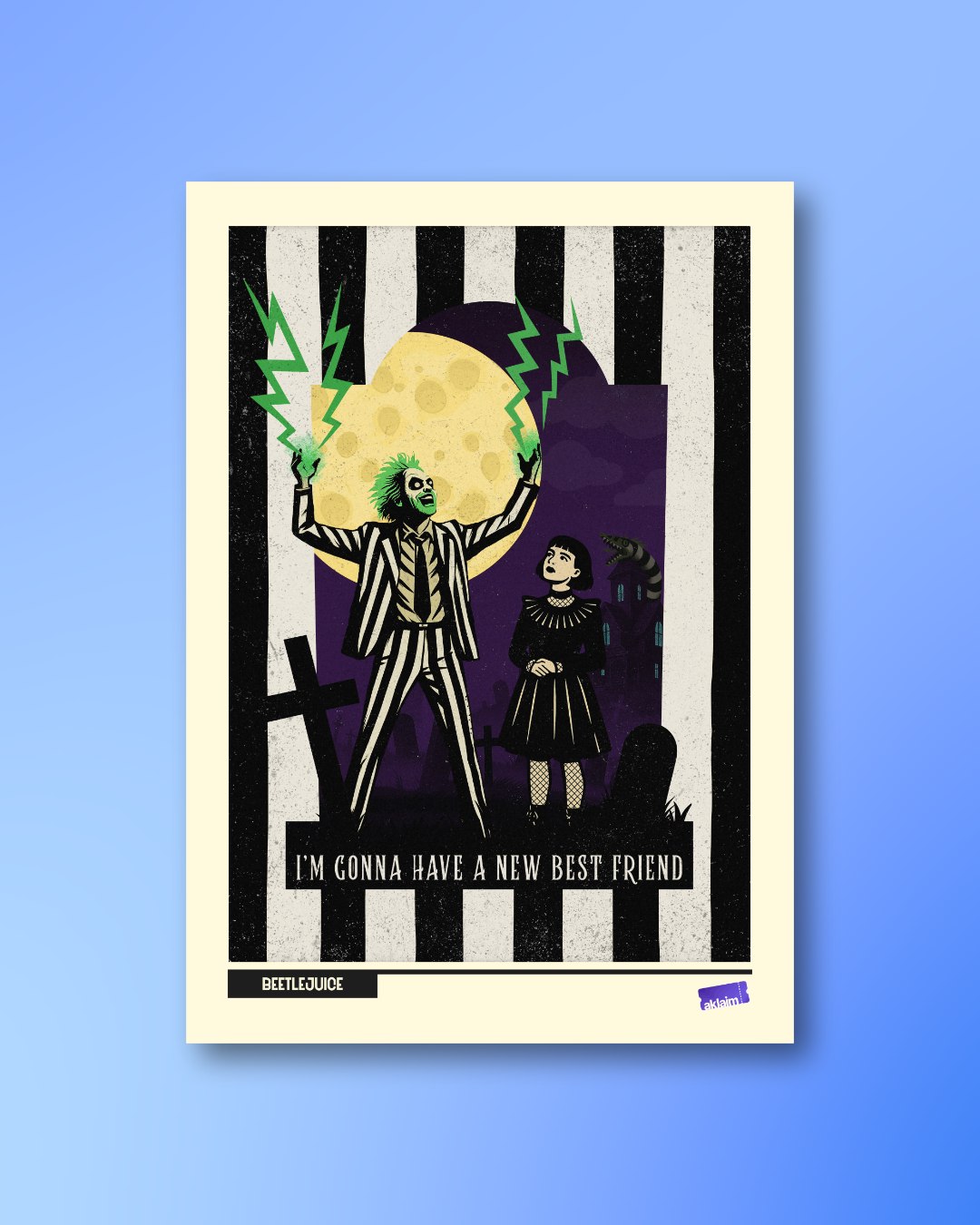 New Best Friend - Beetlejuice | Poster